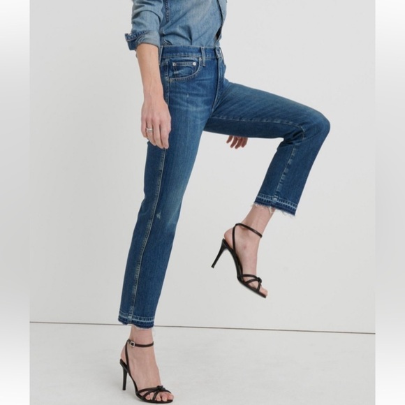 Lucky Brand Mid-Rise Authentic Straight Crop size 31, good used condition - Picture 4 of 10